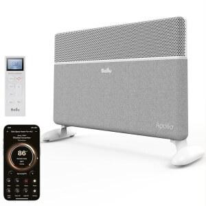 대형 객실용 발루 컨벡션 패널 공간 히터, 프로그래머블 온도 조절 기능이 있는 스마트 조용한 히터, WiFi 앱 제어, 실내 사용에 효율적인 인버터 에너지, Alexa, White와 호환 가능