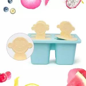 [오너클랜]TBZ 실리콘 아이스크림 트레이 얼음틀 4구 아이스바