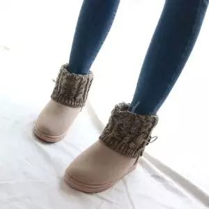 인기상품 발목니트 방한부츠 털안감 겨울부츠 패션슈즈 여성화 [W96250B_260408]
