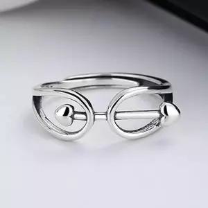 TBZ 925순은반지 사랑이온순간R393 프리사이즈 실버반지