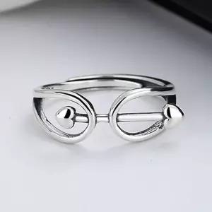 TBZ 925순은반지 사랑이온순간R393 프리사이즈 실버반지