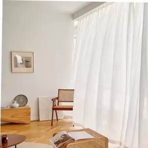 거실커텐 먼지없는 사생활보호 더 도톰한 쉬폰커튼 중대특