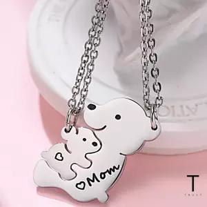곰돌이 펜던트 우정 목걸이 패션 우정템 커플 선물 체인