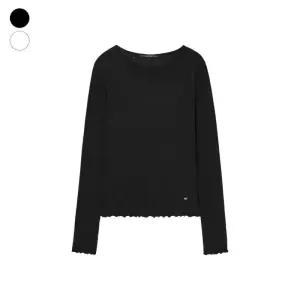 [백화점정품] 26년NEW 게스 GUESS 여성 라운드넥 심플 긴팔티셔츠 OQ1K5443