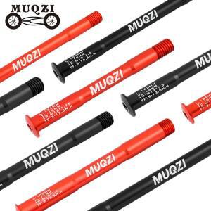 MUQZI M15 M12 MTB 자전거 스루 액슬 P1.75 도로 프론트 리어 휠 허브 샤프트 포크 꼬치 교체 부품