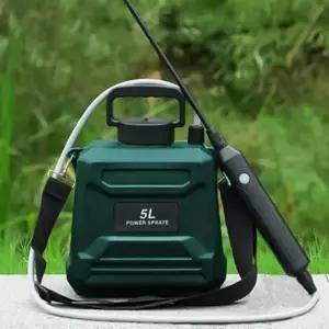 전동 5L 농약 분무기 충전식 텃밭 자동 살포기 약통