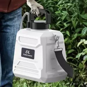 전동 농약 분무기 8L 충전식 텃밭 자동 살포기 약통