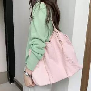 [셀러에이드]WL 직장인 대학생 여성 숄더 보부상 쇼퍼 백 핑크 여자보부상가방