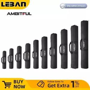 50cm - 125cm 패딩 카메라 모노 포드 삼각대 운반 가방 케이스 라이트 스탠드 운반 가방 우산 소프트