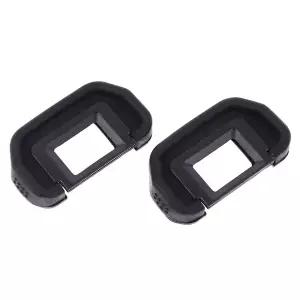 2pcs 카메라 고무 아이 컵 EB EyeCup 접안 렌즈 Canon EOS 60D 50D 5D Mark II 5D2 6D2 6D 80D 70D 40D 30D