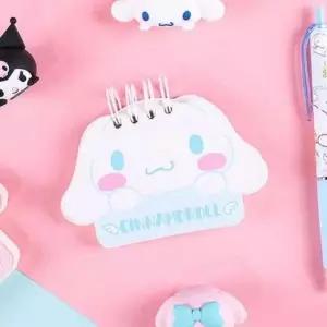 [문구/오피스] 산리오 시나모롤 페이스 미니 수첩-10EA