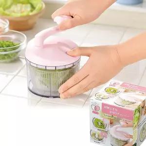 피타코 탈수기 다지기 겸용 수동 야채 일본산믹서기 이유식 고기 마늘가는기계 만능