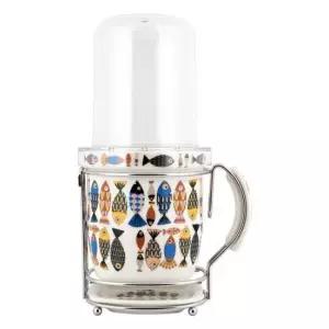 블루피쉬수저통 블루피쉬 12각 물받이 수저통