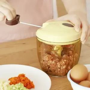 [네이쳐리빙]당겨쓰는 편리한 스핀 야채다지기 900ml(대용량)