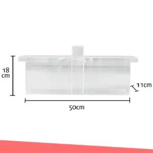 기압차이가 있는곳에서의 공기이동관찰 칸막이수조 고급형 학교교구 관찰학습 수업자료 교육용