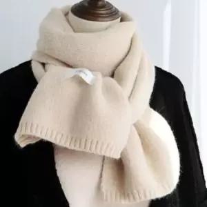 울 니트 목도리 머플러 7-니트목도리-브릭 남녀공용 남자