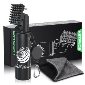 베탕스 4oz 골프 클럽 클리너 - 깨끗한 페이스 라이너 및 드라이 외관, 인체공학적 트리거, 그루브 리테이너 클립, 에센셜 액세서리가 포함된 프로 브러시 클리닝