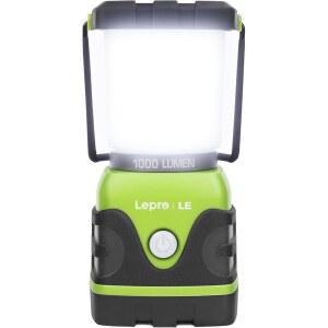 LE 1000LM 배터리 구동 LED 캠핑 랜턴, 4가지 조명 모드의 방수 텐트 조명, 캠핑 필수품, 캠핑용 휴대용 랜턴 손전등, 비상등, 정전, 충전 불가