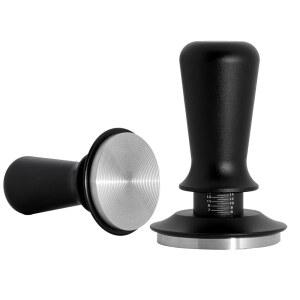 라지 58mm 에스프레소 변조기, 전문 바리스타 커피 튼튼한 스테인리스 플랫 베이스, 인체공학적 손잡이, 포터필터와 호환, 애호가를 위한 액세서리