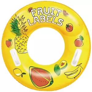 옐로랑 이중튜브87 물놀이용품 물놀이 수영 워터파크 손잡이 원형 기본 바캉스