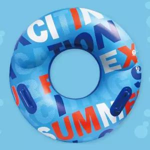 120cm 익사이팅 이중튜브물놀이 어린이 원형 비치 수영 놀이용 수영장 계곡 바다 이용품