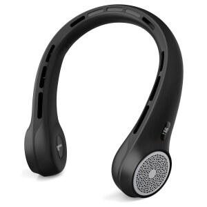 넥 팬, 휴대용 팬(LED 디스플레이 포함), 4000mAh, 360 냉각, 3단 조정 및 속삭임 조용 작동, 트위스터블, 충전식, 여성용 선물, 여행 필수품으로 야외 실내