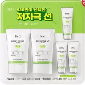 이지하우스 FOR LGDr.G 그린 마일드 업 선크림 50ml x 2+ 10ml 3 748743