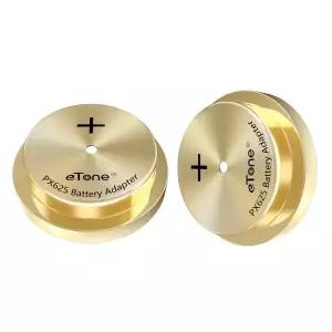 ETone 2Pcs PX625 MR9 배터리 변환기 어댑터 Olympus 35 Canon EF TX 카메라 120 135 필름 카메라 액세서리