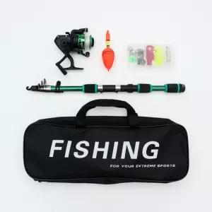 파워피싱 루어+릴+낚싯대세트 1.7m 그린낚시낚시 입문 민물 초보용 로드 낚린이 경량 스피닝 낚시