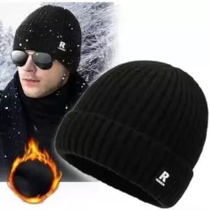 남자비니모자 남녀공용 겨울 귀도리 비니 니트 모던 털 모자 안감