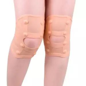 무릎보호용품 실리콘 자석부착 자석지압 무릎보호대 무릎아대
