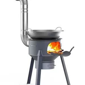 주물난로 무쇠 화목 가정용 실내 주철 화로 나무