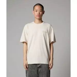 DICKIES 컴패니언 스크립트 티셔츠 Whitecap Gray 293315