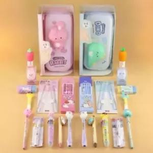 [문구] 스퀴시 필통 필기구 캐릭터 학용품세트 문구세트