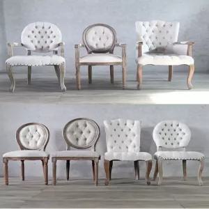 엔틱 스툴 의자 간이 북유럽 걸상 화장대 통원목 거실 복고풍 카페 침실