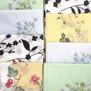 국산 남성 여성 면 손수건 10매 TAf7+4uap