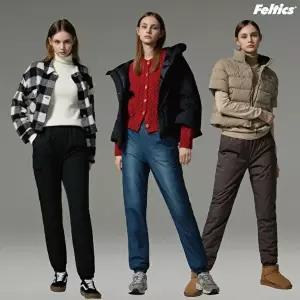 펠틱스 25FW 여성 뉴 웜맥스 장기모 패딩조거 팬츠 3종 (F515W)