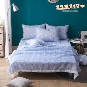 [르헤브] 선인장 시어서커 홑이불 패드세트 Q