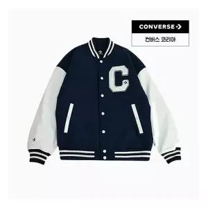 컨버스 바시티 C 패디드 자켓 네이비 10027241-A01 288499