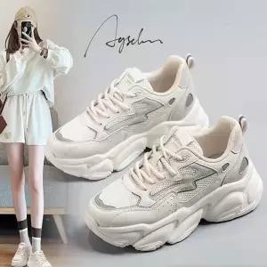 D-5 어글리슈즈 여성운동화 화이트운동화 워킹화 eTc7+2GmS