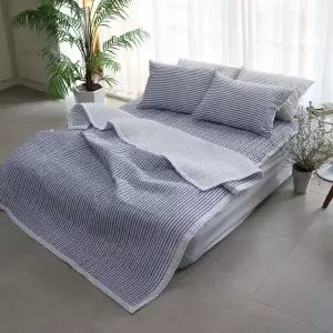 [르헤브] 아리엘 시어서커 누빔이불 패드세트 (SS/싱글)