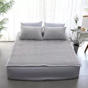 [르헤브] 아리엘 시어서커 패드 겸 카페트 (Q/퀸)