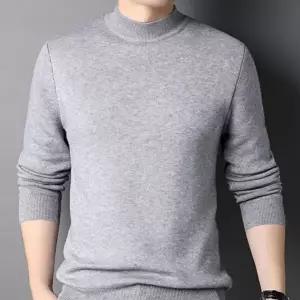 터틀넥 니트 남성 목폴라 겨울 반목 기본 이너