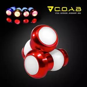 TBZ 코아브 핸들바 캡 라이트 레드 N-6182