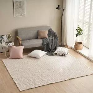 [NS홈쇼핑][르헤브] 깅엄체크 시어서커 카페트 (대형)[35838967]