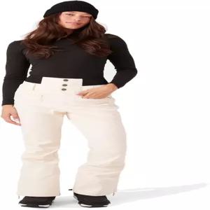 록시 여성용 라이징 하이 스키 팬츠 - 15 000 방수 스트레치 스노우 스키니 핏 파스 프리
