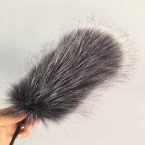 [호환품]RODE VideoMic Go Takstar SGC-598 SGC-600 Comica V30 Lite용 앞유리 모피 윈드 머프 죽은 고양이