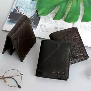 심플 남성 중지갑 카드 명함 직장인 20대 선물 BPW4+7Pid