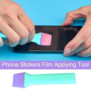 온도 조절 필름 가열 펜 하이드로 겔 경화 도구 DIY 가장자리 연화 휴대 전화 스킨 뒷면 커버 보호기