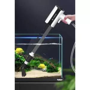 전동사이펀 흡입 물갈이 물교체 호스 어팡 무선 수족관 자동